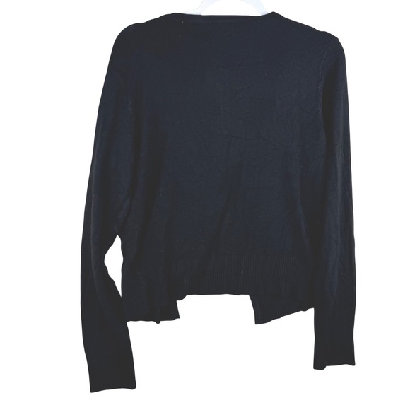 Banned Apparel Sugar Skull Cardigan Black Red Button Rockabilly Sweater 2XL - Picture 2 of 5